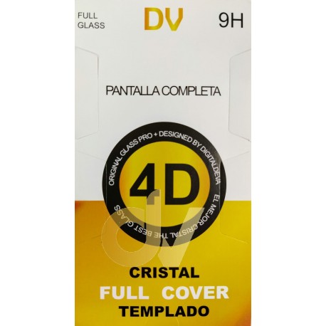 S8 Plus Samsung Cristal Curvado 4D Full Glass Dorado