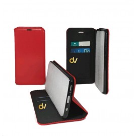 A71 Samsung Funda Libro Premium 2 Card Rojo