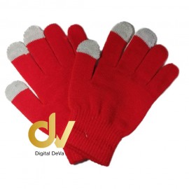Guantes TOUCH Para Movil ROJO