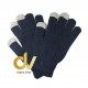 Guantes Touch Para Movil Azul Oscuro