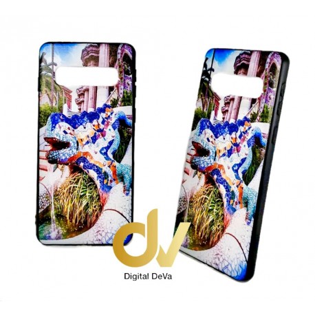 S10 Samsung Funda Souvenir 5D Lagarto