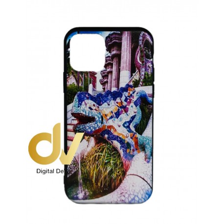 iPhone 11 Pro Funda Souvenir 5D Lagarto