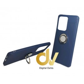 S20 Plus Samsung Funda 2 En 1 Anillo y Soporte Azul