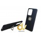 S20 Plus Samsung Funda 2 En 1 Anillo y Soporte Negro