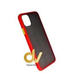 iPhone 11 Pro Funda AntiGolpe Mate Rojo
