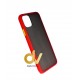 iPhone 11 Pro Max Funda AntiGolpe Mate Rojo