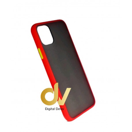 iPhone 11 Pro Max Funda AntiGolpe Mate Rojo