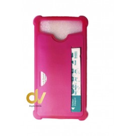 Universal 5.0 Funda Tarjetero Rosa Fucsia