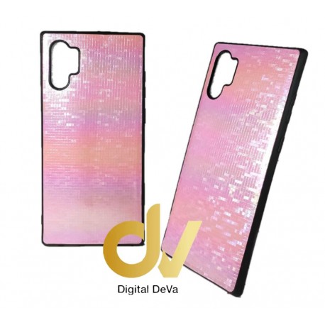 Note 10 Plus / Pro Samsung Funda Brilli Tornasoles Rosa Palo