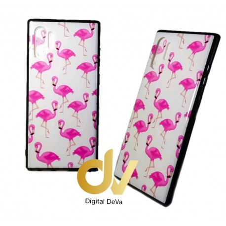 Note 10 Plus / Pro Samsung Funda Dibujo 5D Flamencos