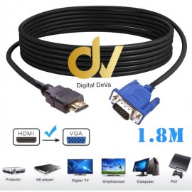 Cable VGA A HDMI 1.8mts