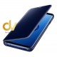 iPhone X / XS Funda Flip Case Espejo Azul