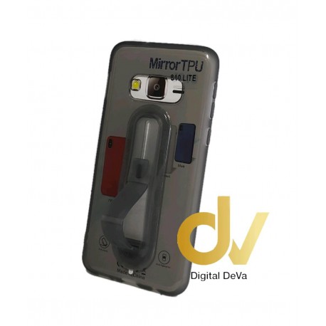 S10 Samsung Funda Mirror Tpu GRIS