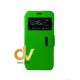 J530 / J5 2017 Samsung Funda Libro con cierre 1 Ventana Verde