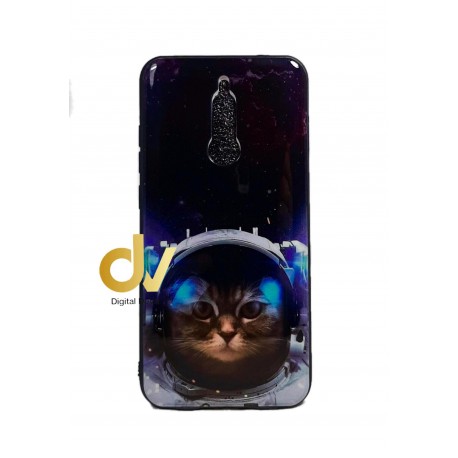 Redmi 8 Xiaomi Funda Dibujo 5D Gato Astronauta