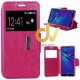 DV HONOR 8 HUAWEI FUNDA LIBRO 1 VENTANA ROSA