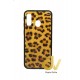 A40 Samsung Funda Diamond Cut Piel Leopardo