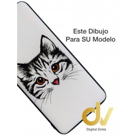 P40 Lite Huawei Funda Dibujo 5D Gato