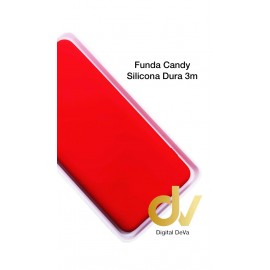 S20 Ultra Samsung Funda Candy Silicona Dura 3MM Rojo