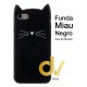 S20 Plus Samsung Funda Miau Negro