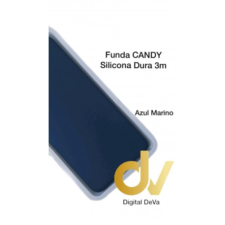 P40 Lite Huawei Funda Candy Silicona Dura 3MM Azul