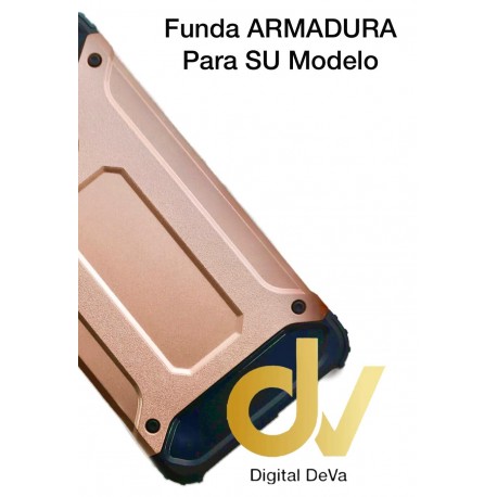 Y6 2018 Huawei Funda Armadura Rosa Dorado