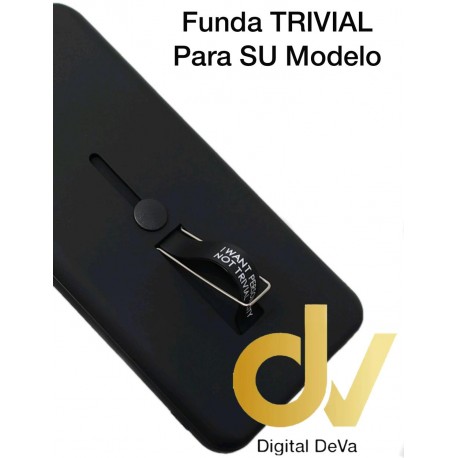 Note 10 Samsung Funda Trivial 2 en 1 Negro