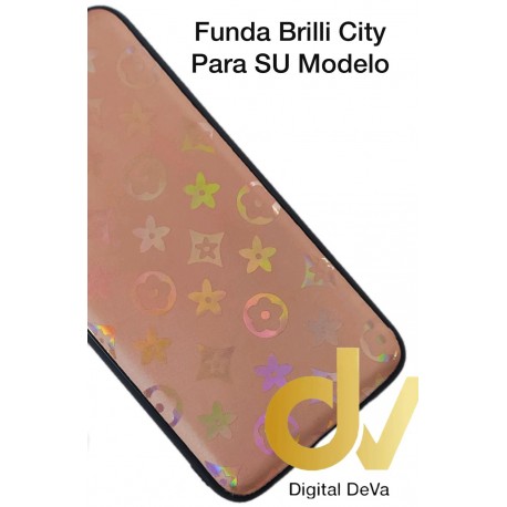 S10 Plus Samsung Funda Brilli City Melocotón