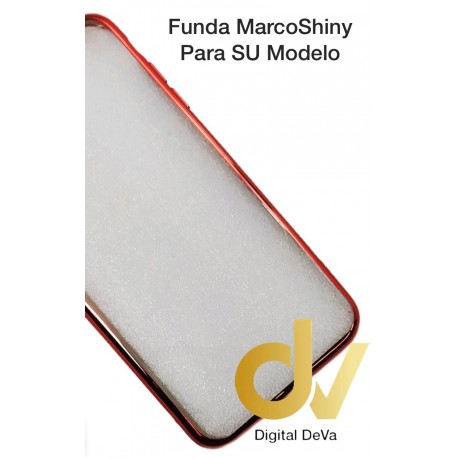 Note 9 Samsung Funda Marco Shiny Rojo
