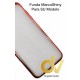 iPhone X / XS Funda Marco Shiny Rojo