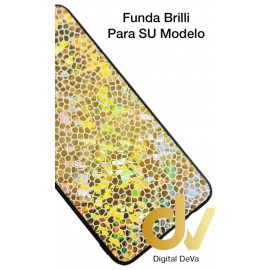 Mi A2 Xiaomi Funda Brilli Estrellas Dorado