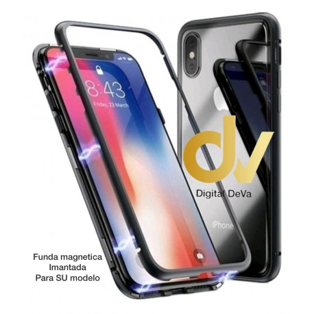 J6 Plus Samsung Funda Magnetica Imantada Negro