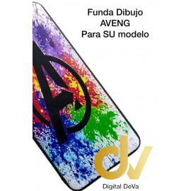 J4 Plus Samsung Funda Dibujo 5D Aveng