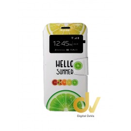 S9 Plus Samsung Funda Libro Dibujo Hello Summer