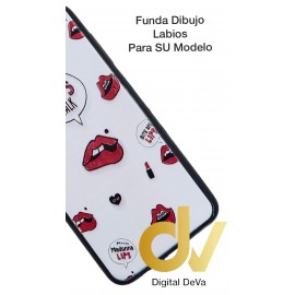  A8 2018 Samsung Funda Dibujo 5D Lips