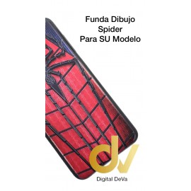 A8 2018 Samsung Funda Dibujo 5D Spider