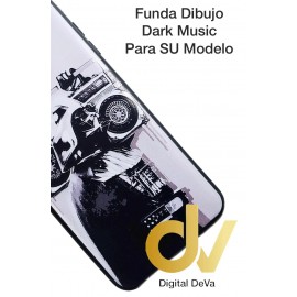 A6 Plus 2018 Samsung Funda Dibujo 5D Dark Music