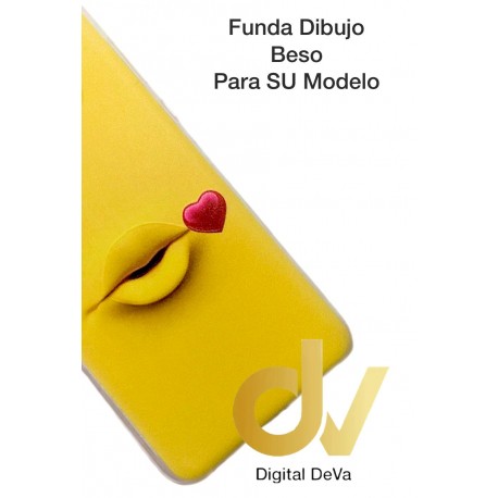 S10 Lite Samsung Funda Dibujo 5D Beso