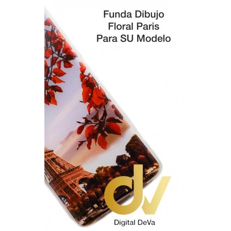 S10 Lite Samsung Funda Dibujo 5D Floral París