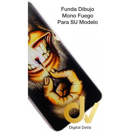 S10 Lite Samsung Funda Dibujo 5D Mono Fuego