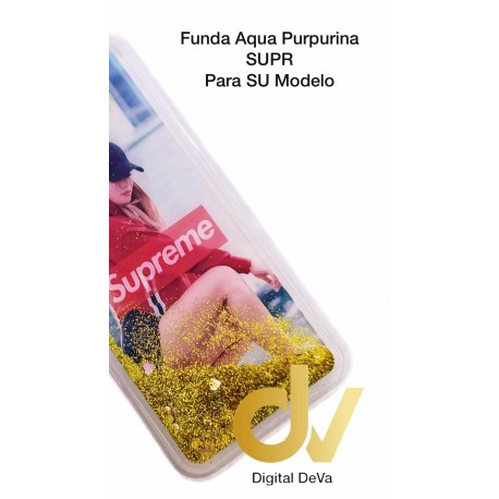 S9 Plus Samsung Funda Agua Purpurina Chica Supr