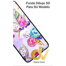 A7 2018 Samsung Funda Dibujo 5D Unicornio