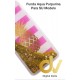 A7 2018 Samsung Funda Agua Purpurina Piña Dorado