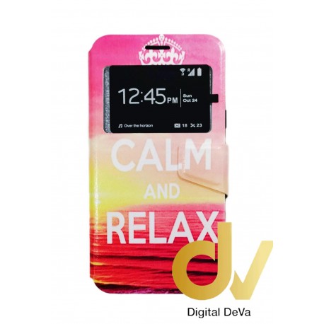 J7 2015 Samsung Funda Libro Dibujo Calm And Relax