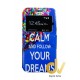 J7 2015 Samsung Funda Libro Dibujo Keep Calm