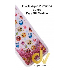 S10 Plus Samsung Funda Agua Purpurina Buhos