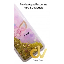 S10 Plus Samsung Funda Agua Purpurina Unicornio