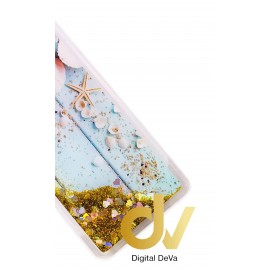 S10 Plus Samsung Funda Agua Purpurina Estrella De Mar