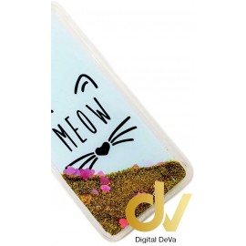 S9 Plus Samsung Funda Agua Purpurina MEOW