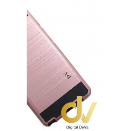 S6 Edge Plus Samsung Funda Antigolpe PVC Rosa Dorado
